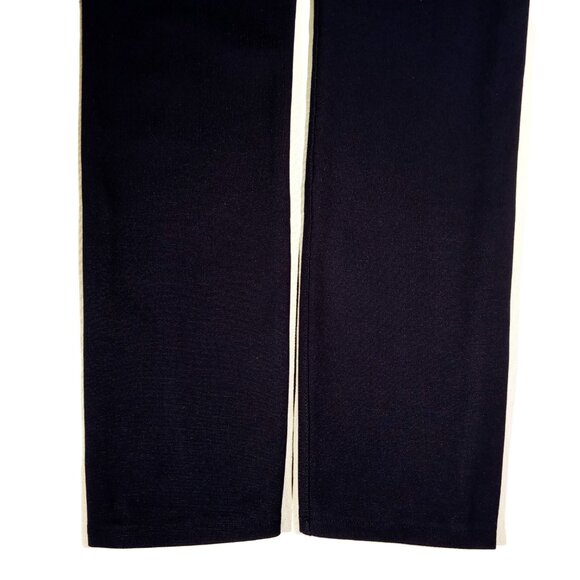 SPANX Pants sz Lge Navy Blue Style 20214R Ponte Ankle Pull-On Pockets EUC - Picture 7 of 10
